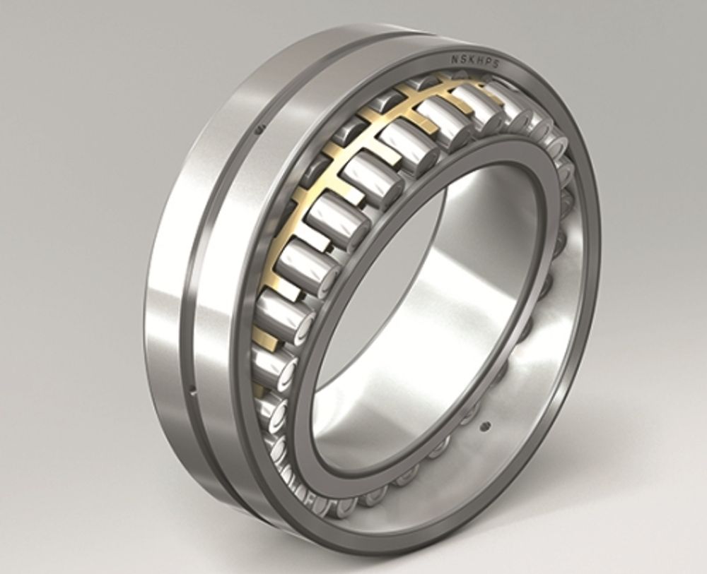 NSK bearings with patented cage elevate performance