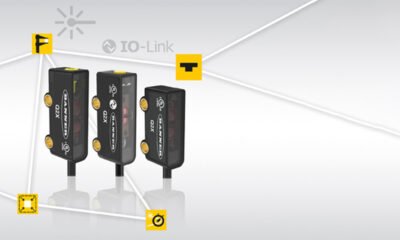 Miniature photoelectric sensors with three meter range