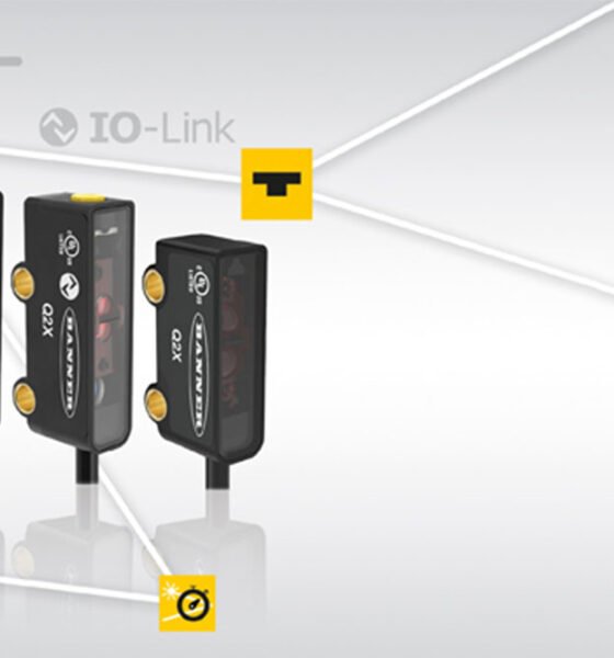 Miniature photoelectric sensors with three meter range