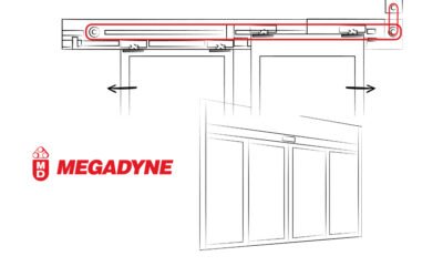 Megadyne timing belts for automated doors