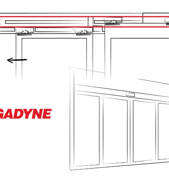 Megadyne timing belts for automated doors